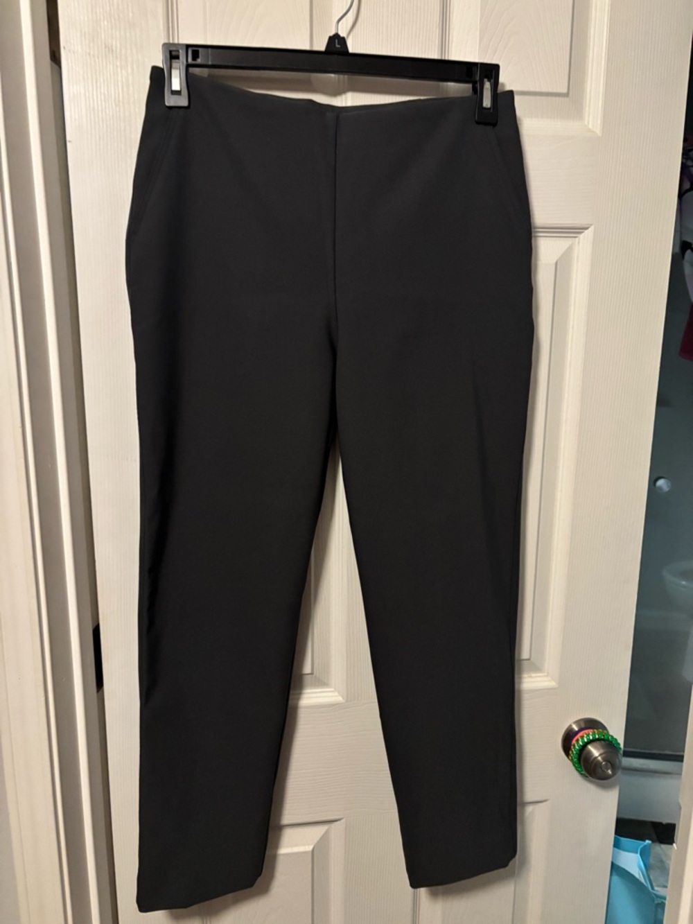 Rachel Zoe Dark Smooth Front  Dress Pants